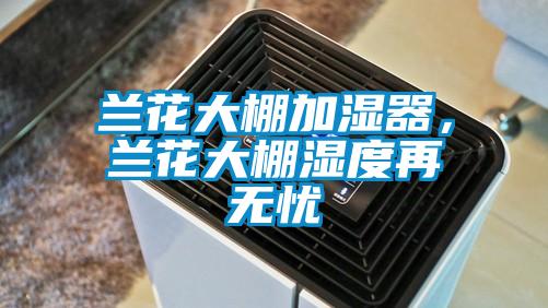 蘭花大棚加濕器，蘭花大棚濕度再無憂