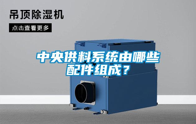 中央供料系統由哪些配件組成？