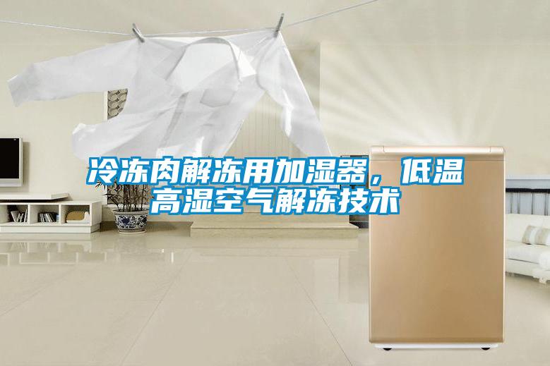 冷凍肉解凍用加濕器，低溫高濕空氣解凍技術