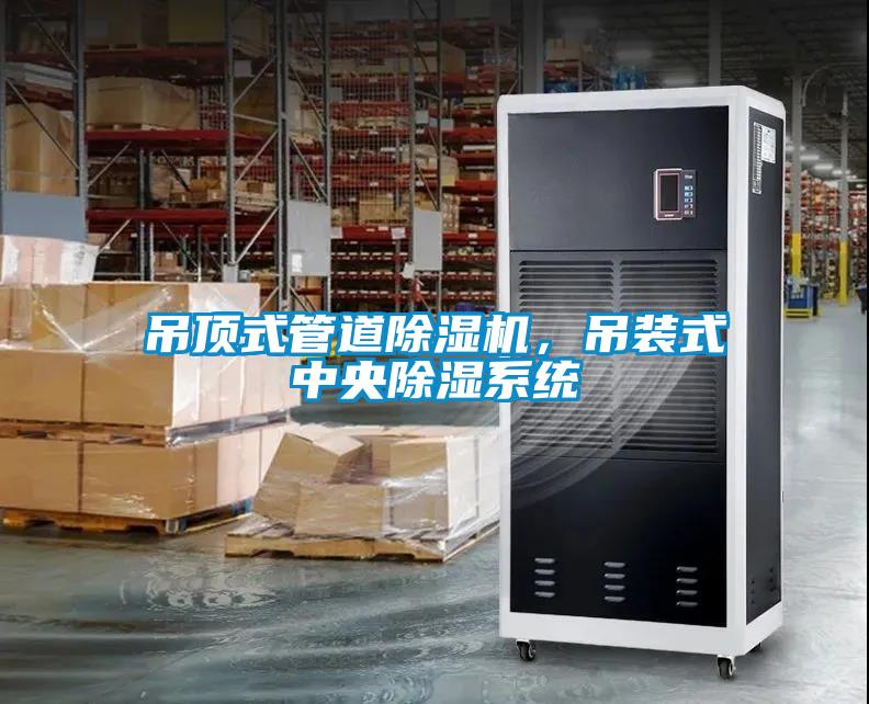 吊頂式管道除濕機，吊裝式中央除濕系統