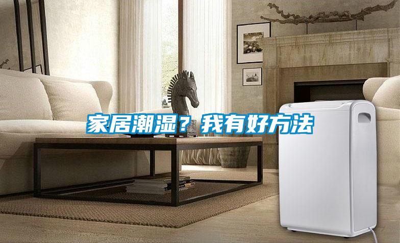 家居潮濕？我有好方法