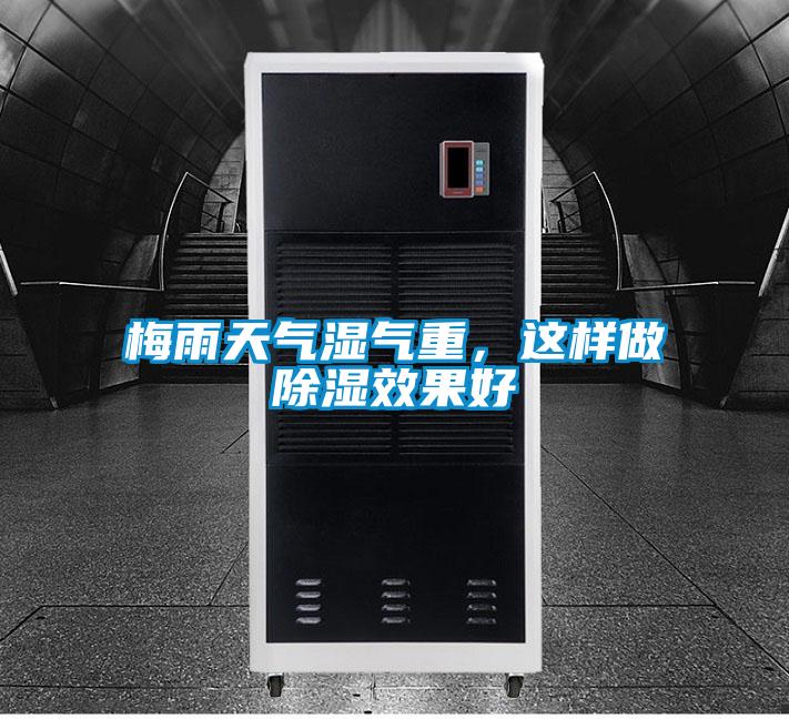 梅雨天氣濕氣重，這樣做除濕效果好