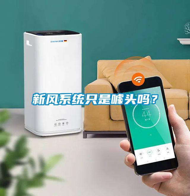 新風(fēng)系統(tǒng)只是噱頭嗎？