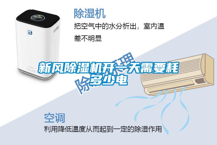 新風(fēng)除濕機(jī)開(kāi)一天需要耗多少電
