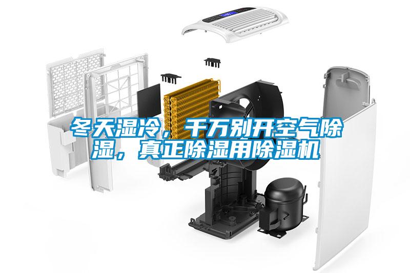 冬天濕冷，千萬別開空氣除濕，真正除濕用除濕機