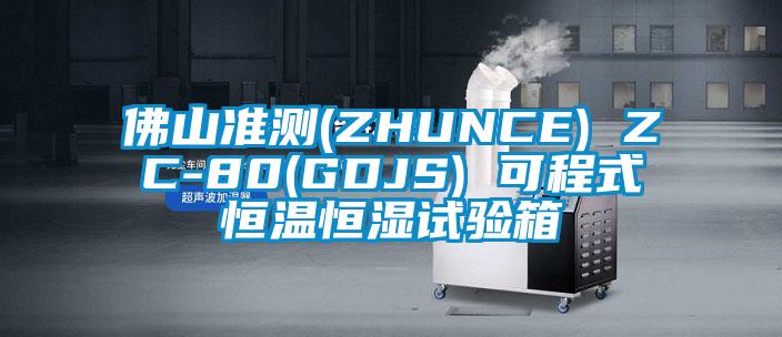 佛山準(zhǔn)測(ZHUNCE) ZC-80(GDJS) 可程式恒溫恒濕試驗(yàn)箱