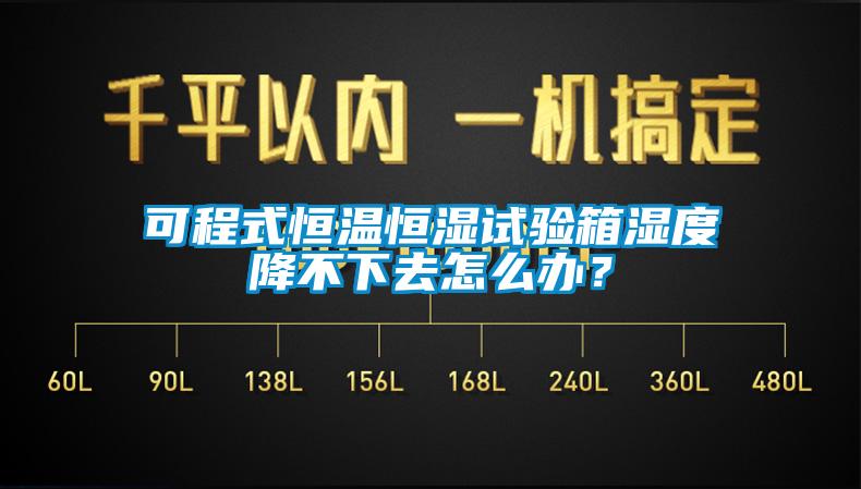 可程式恒溫恒濕試驗箱濕度降不下去怎么辦？