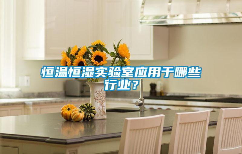 恒溫恒濕實(shí)驗(yàn)室應(yīng)用于哪些行業(yè)？