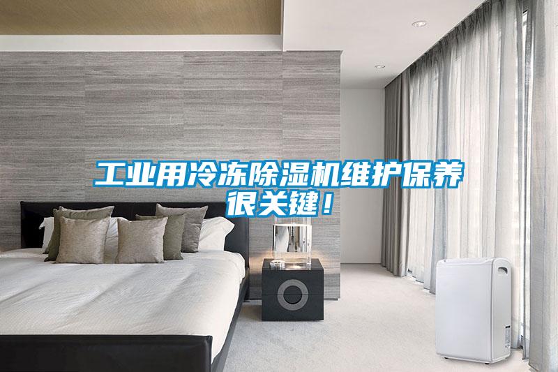 工業用冷凍除濕機維護保養很關鍵！