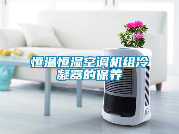 恒溫恒濕空調機組冷凝器的保養(yǎng)