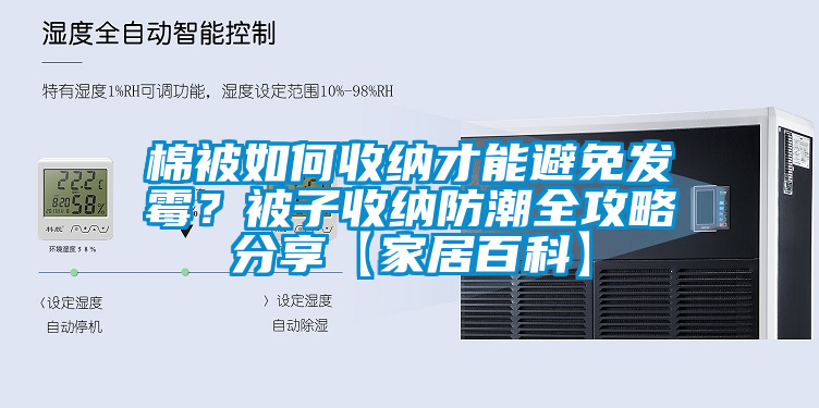 棉被如何收納才能避免發(fā)霉？被子收納防潮全攻略分享【家居百科】