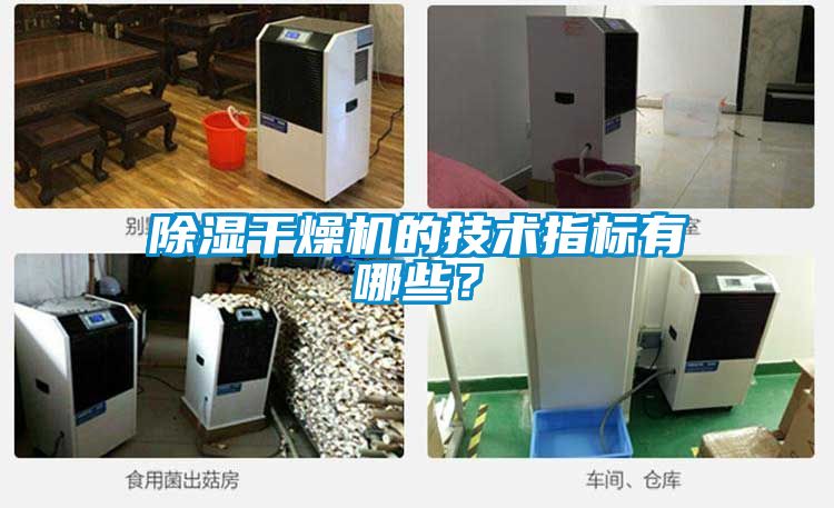 除濕干燥機的技術指標有哪些？