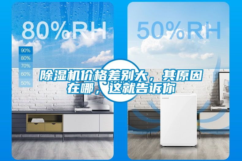 除濕機價格差別大，其原因在哪，這就告訴你