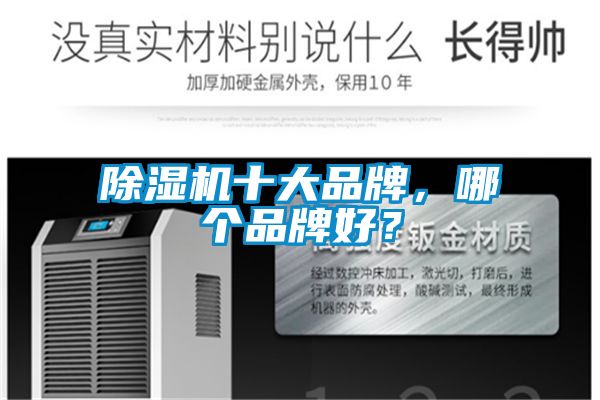 除濕機十大品牌，哪個品牌好？