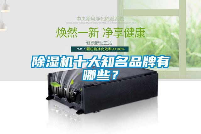 除濕機(jī)十大知名品牌有哪些？