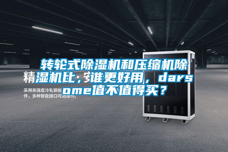 轉輪式除濕機和壓縮機除濕機比，誰更好用，darsome值不值得買？