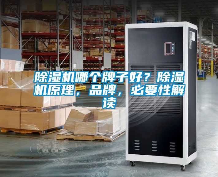 除濕機哪個牌子好？除濕機原理，品牌，必要性解讀