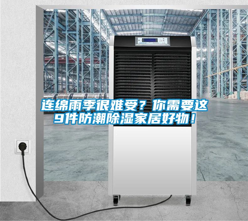連綿雨季很難受？你需要這9件防潮除濕家居好物！