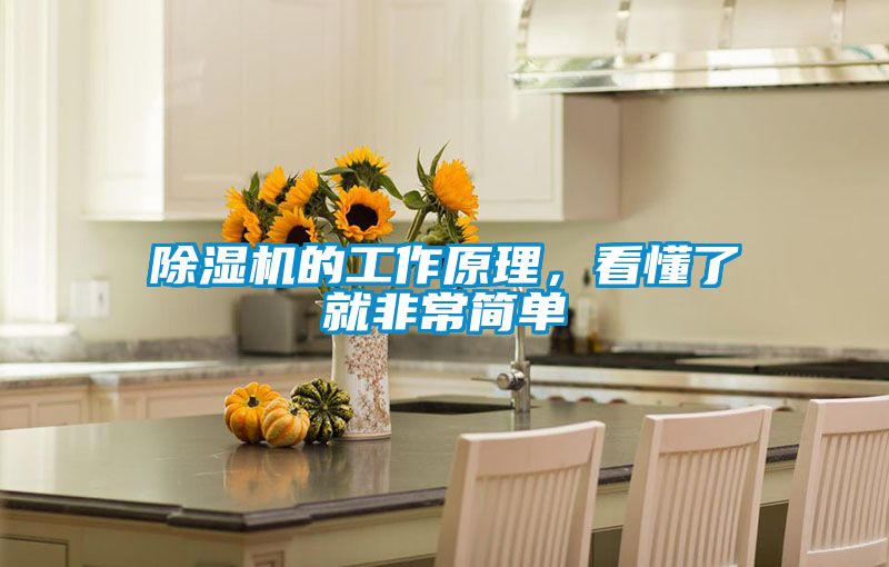 除濕機的工作原理，看懂了就非常簡單